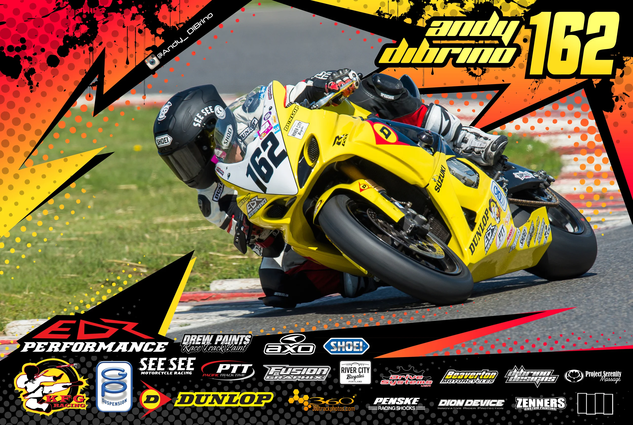 Andy DiBrino 2014 Official Race Poster