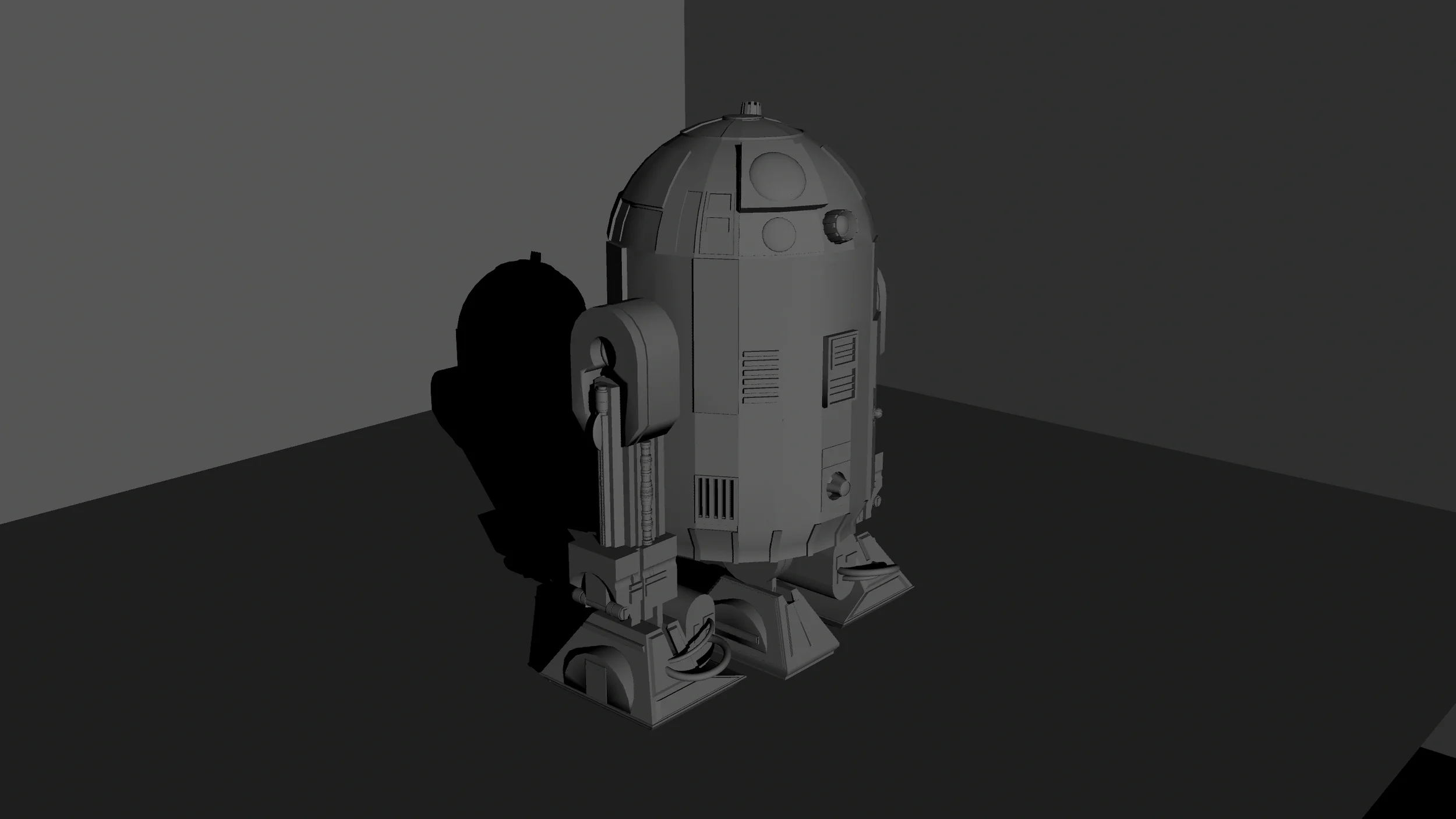 AstroMech 3D Model Render