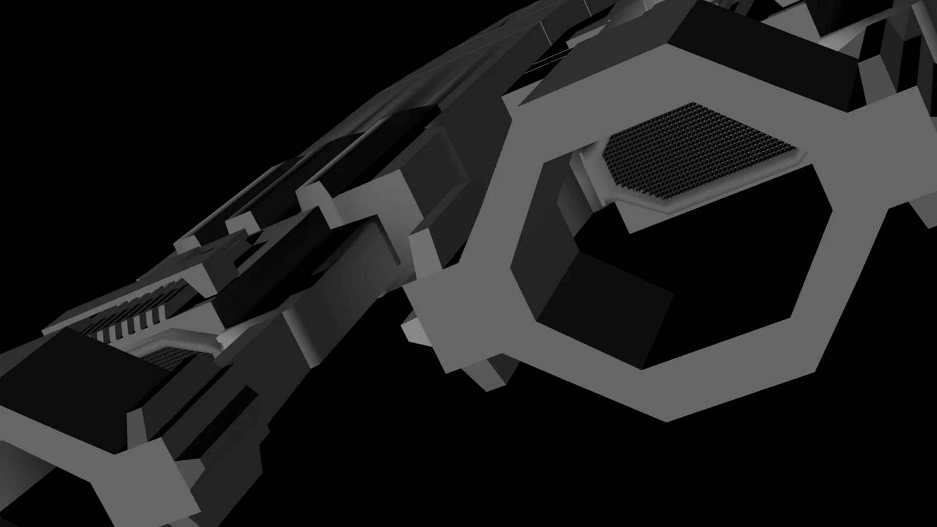 SSV Normandy SR2 3D Model Render Engine Detail