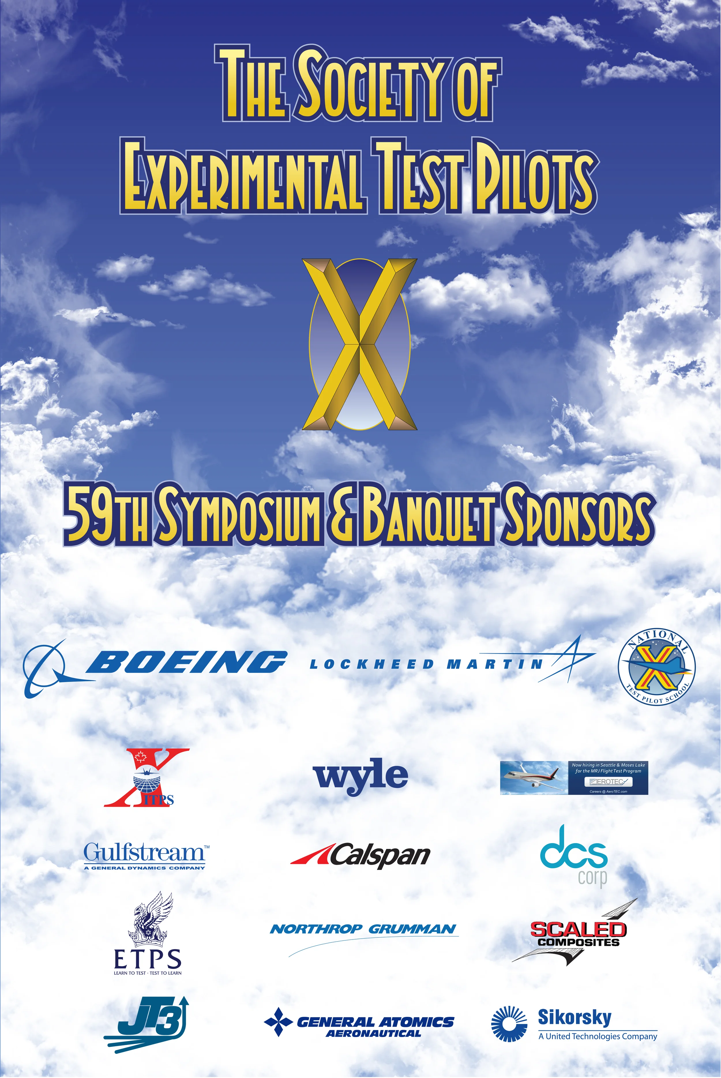 SETP 59th Symposium Sponsor Sign