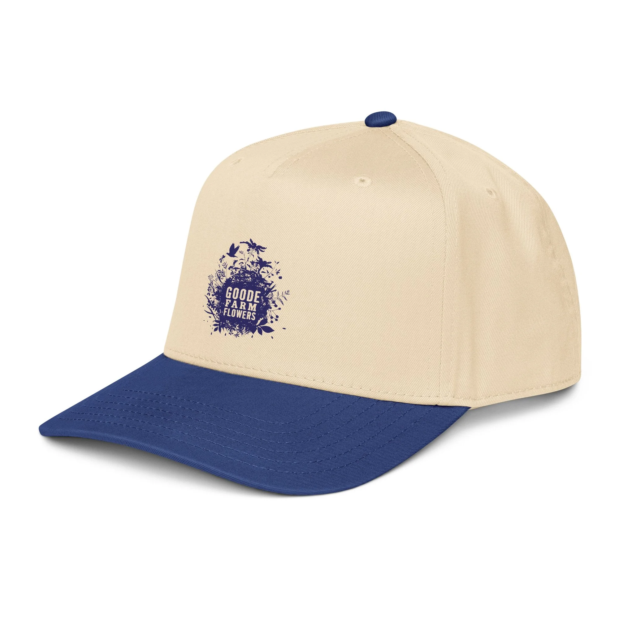 5-panel-mid-profile-baseball-cap-royal-natural-left-front-692f3bde10c55.jpg