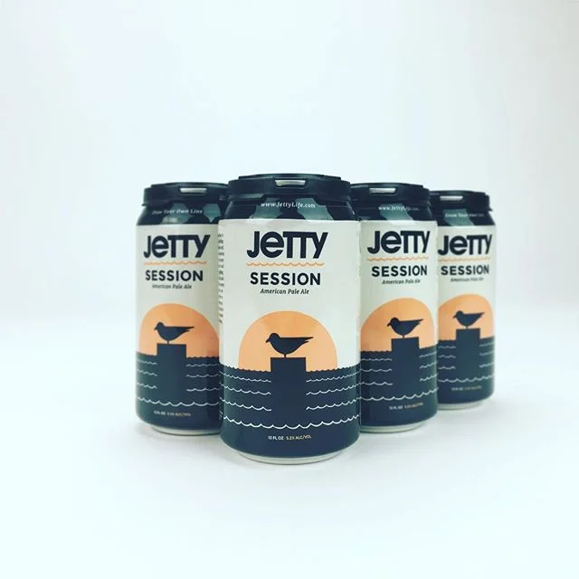 Been keeping this under wraps for way too long!!! Jetty Session APA. Beer. Good beer. Canned, kegged and distributed. We are debuting this stuff at Jetty @hopsaucefest on June 3! After that you can find it in all your favorite shore bars and local liquor stores throughout NJ and NC. official announcement coming soon.