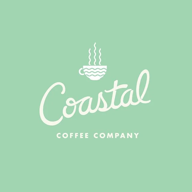 Stoked to see this branding/logo package I did come to life at @coastalcoffeelbi ! Place is packed and the coffee, espressos, acai, and everything in between is π. Check 'em out in downtown Beach Haven this Memorial Day weekend.