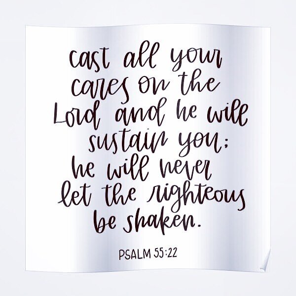 Much in this world tries to shake us but our God has promised if we will place our concerns and worries in HIS hands HE will sustain us.  This word sustain in Greek is &ldquo;kul&rdquo;- to keep in, to measure, to maintain, abide, bear, comprehend, c