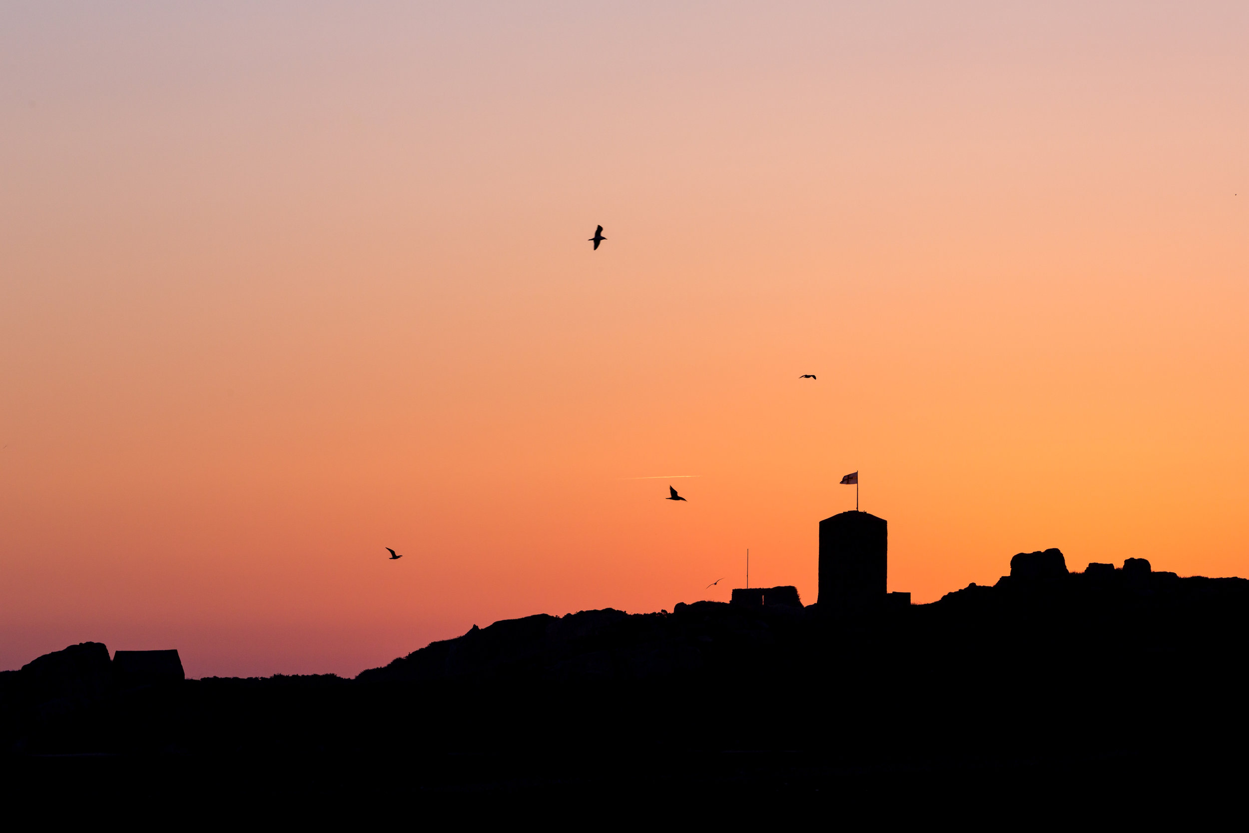 L'Ancresse Silhouette