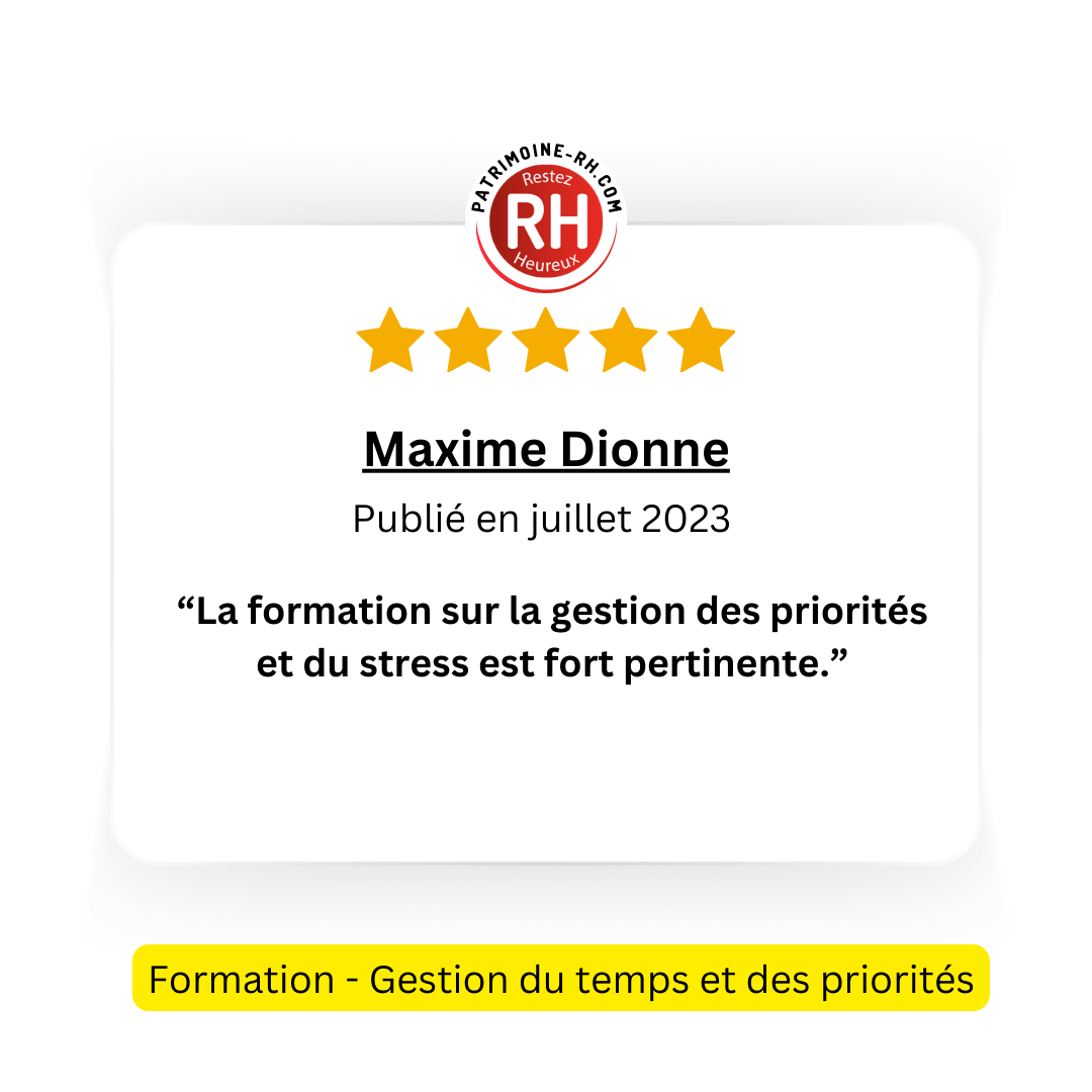 Avis Google Maxime Dionne - formation gestion du temps.png