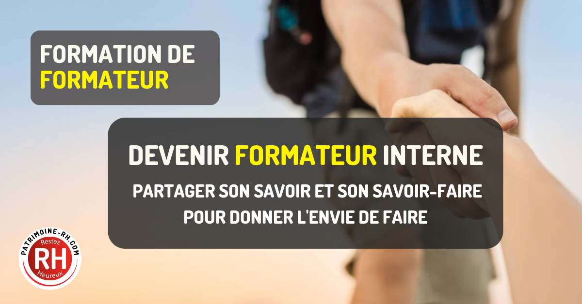 Formation - Devenir formateur interne
