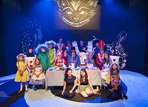 ALC-0003D All Cast & Staff Alice in Wonderland, Harlequin Theatre, Northwich, Cheshire.jpg
