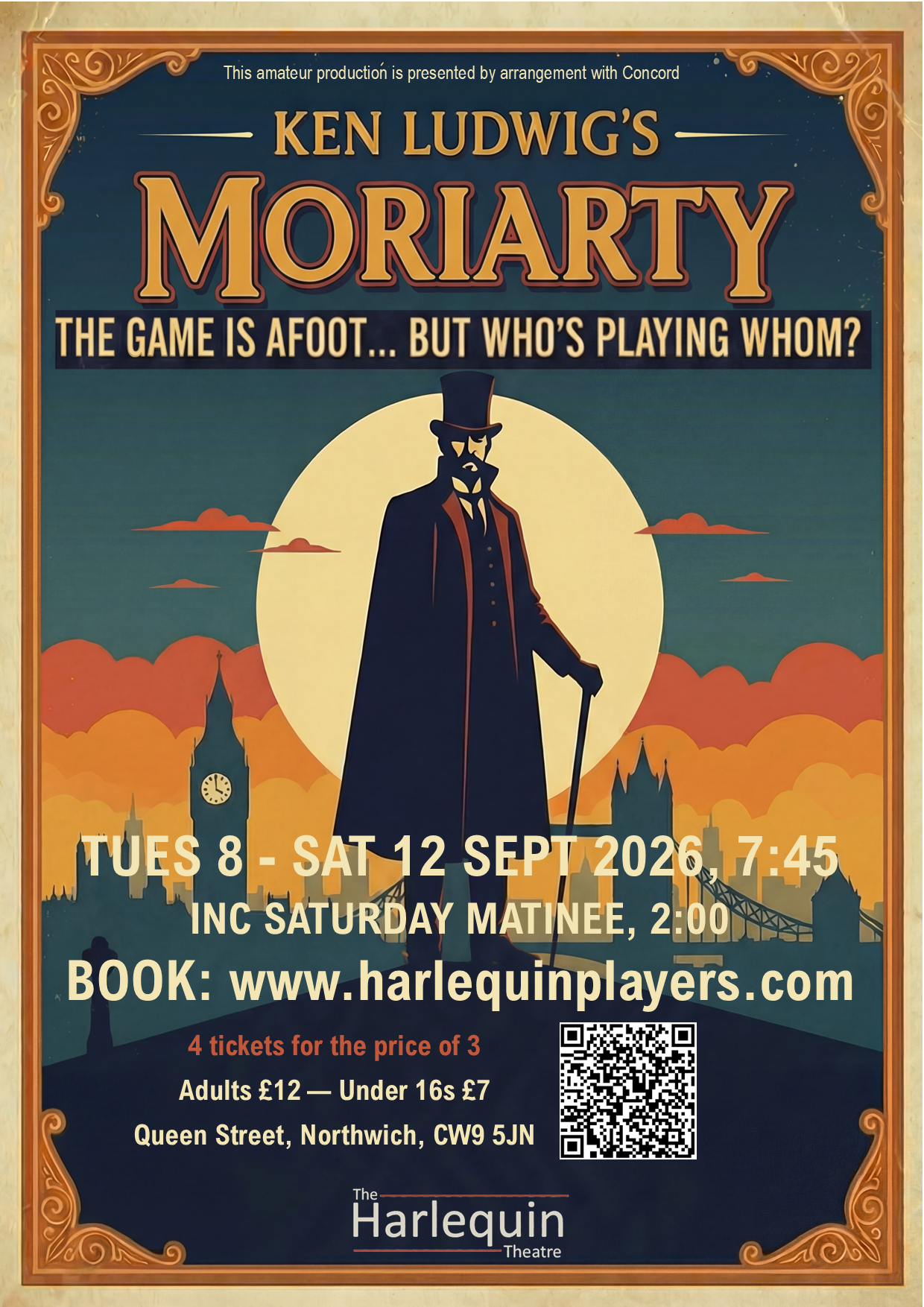 Moriarty written by Ken Ludwig