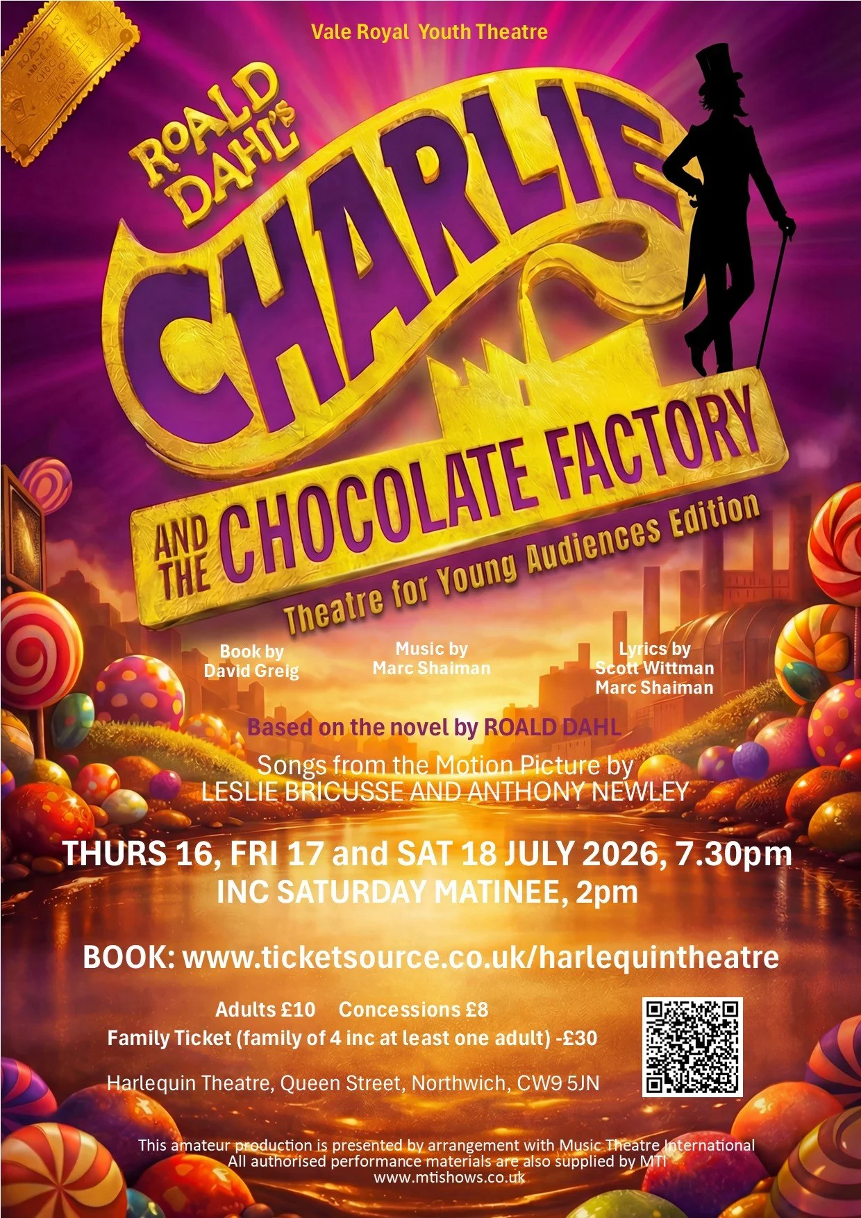 Roald Dahl's Charlie and the Chocolate Factory - Theatre for Young Audiences Edition
