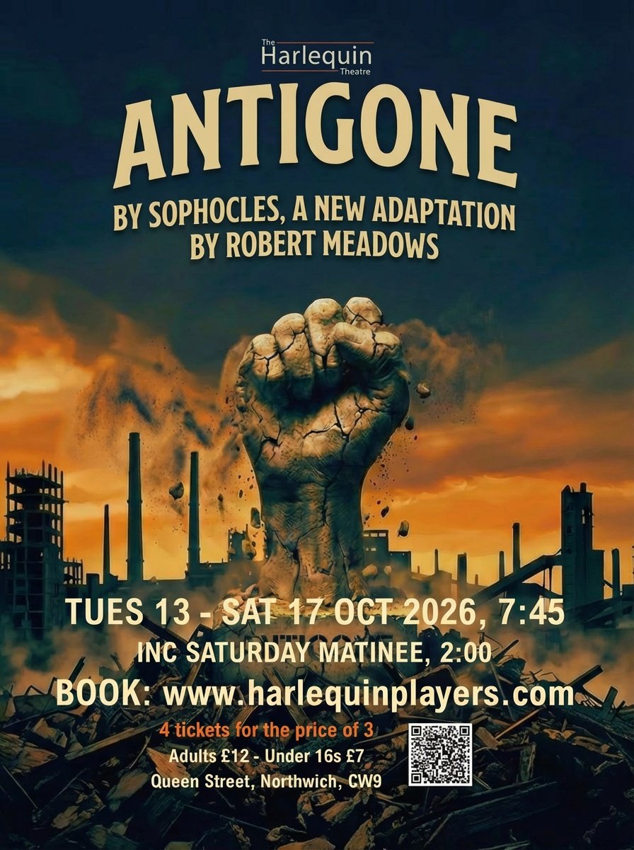 AUDITIONS: Antigone by Sophocles, a new adaptation by Robert Meadows