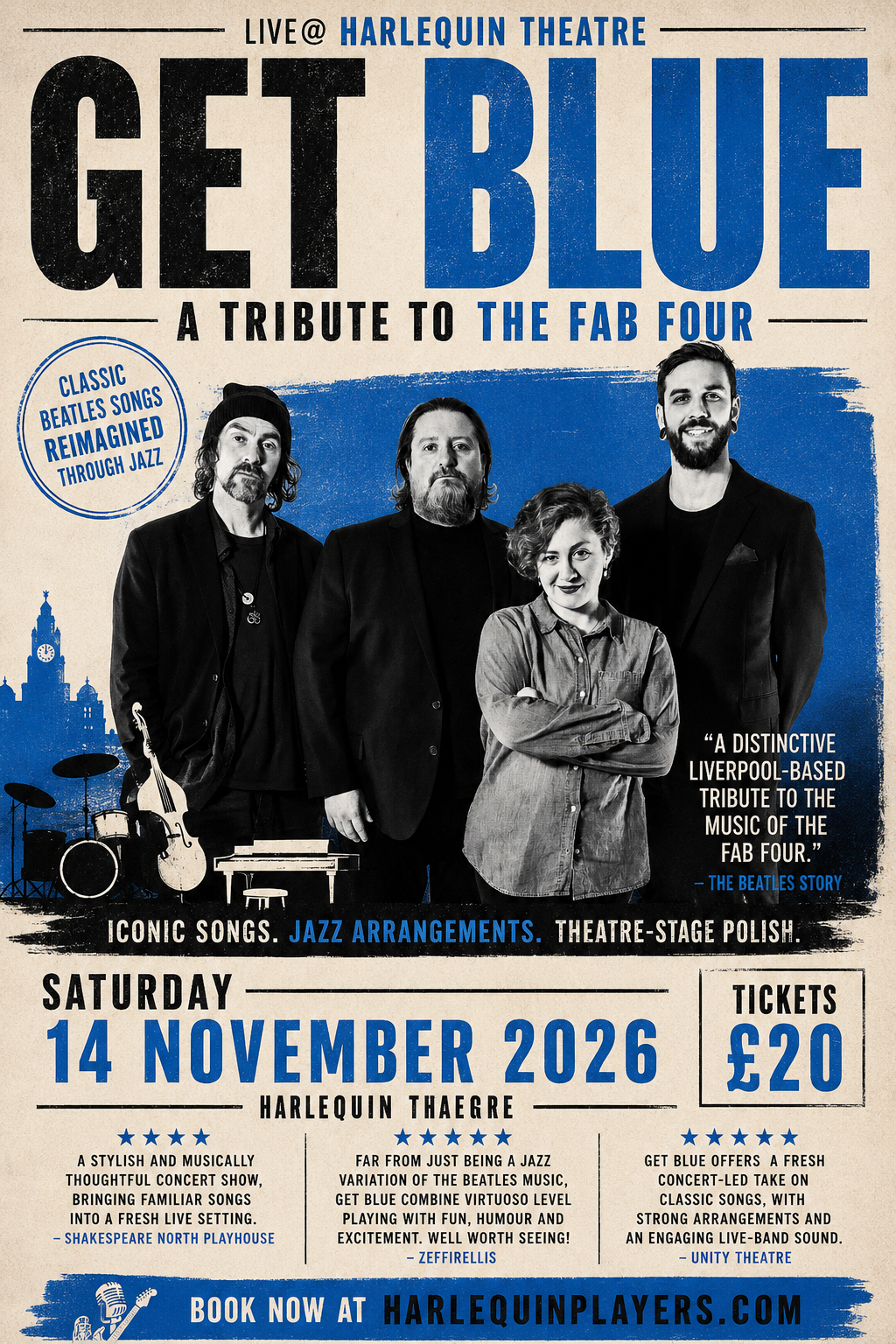 GET BLUE: A Tribute to The Fab Four