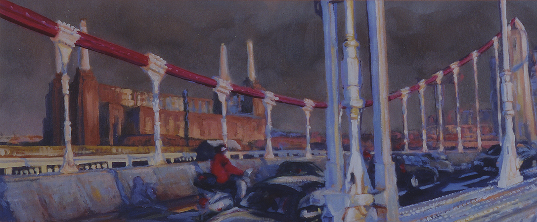 "Chelsea Bridge After Storm"