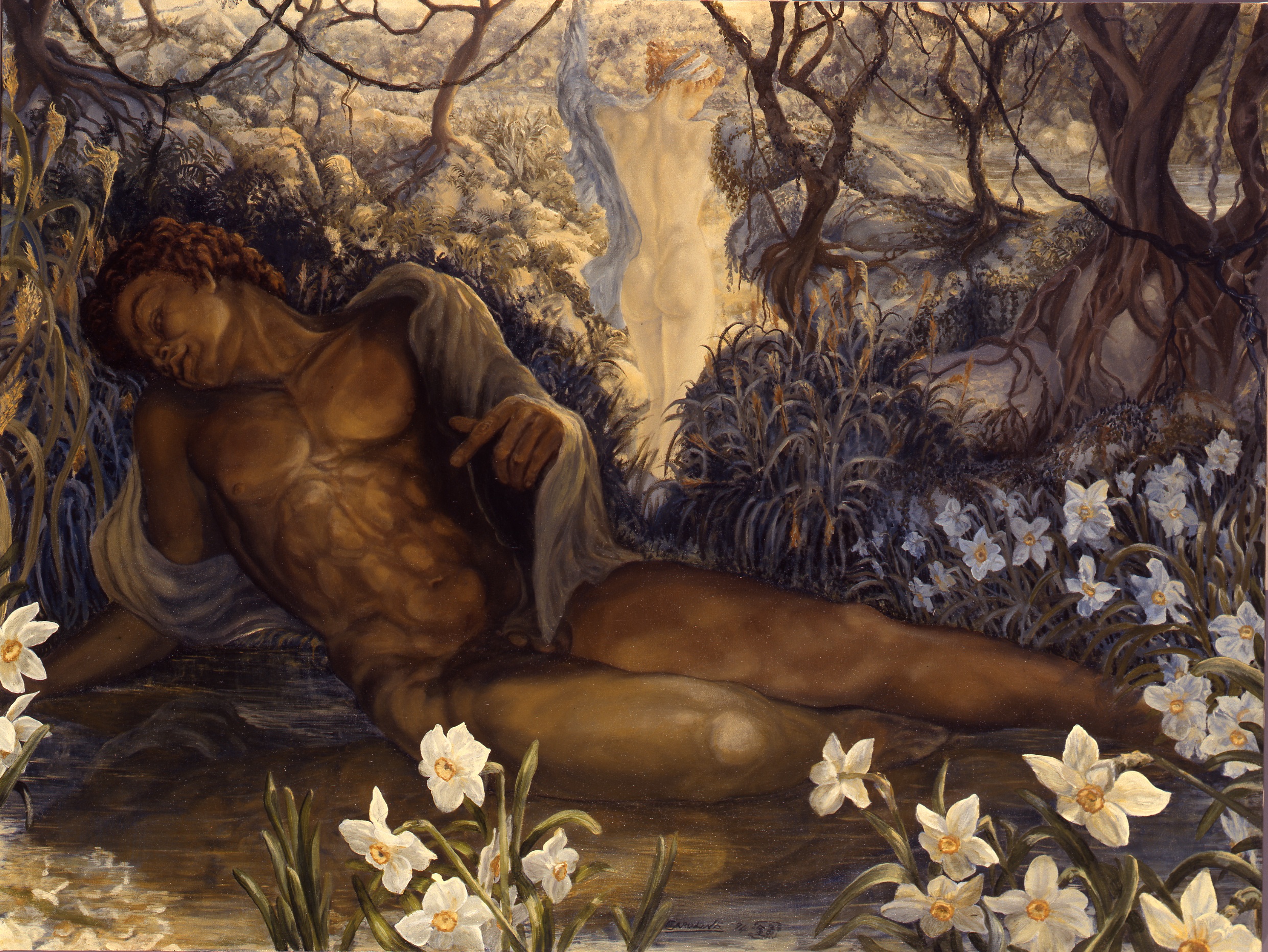 " Echo and Narcissus"