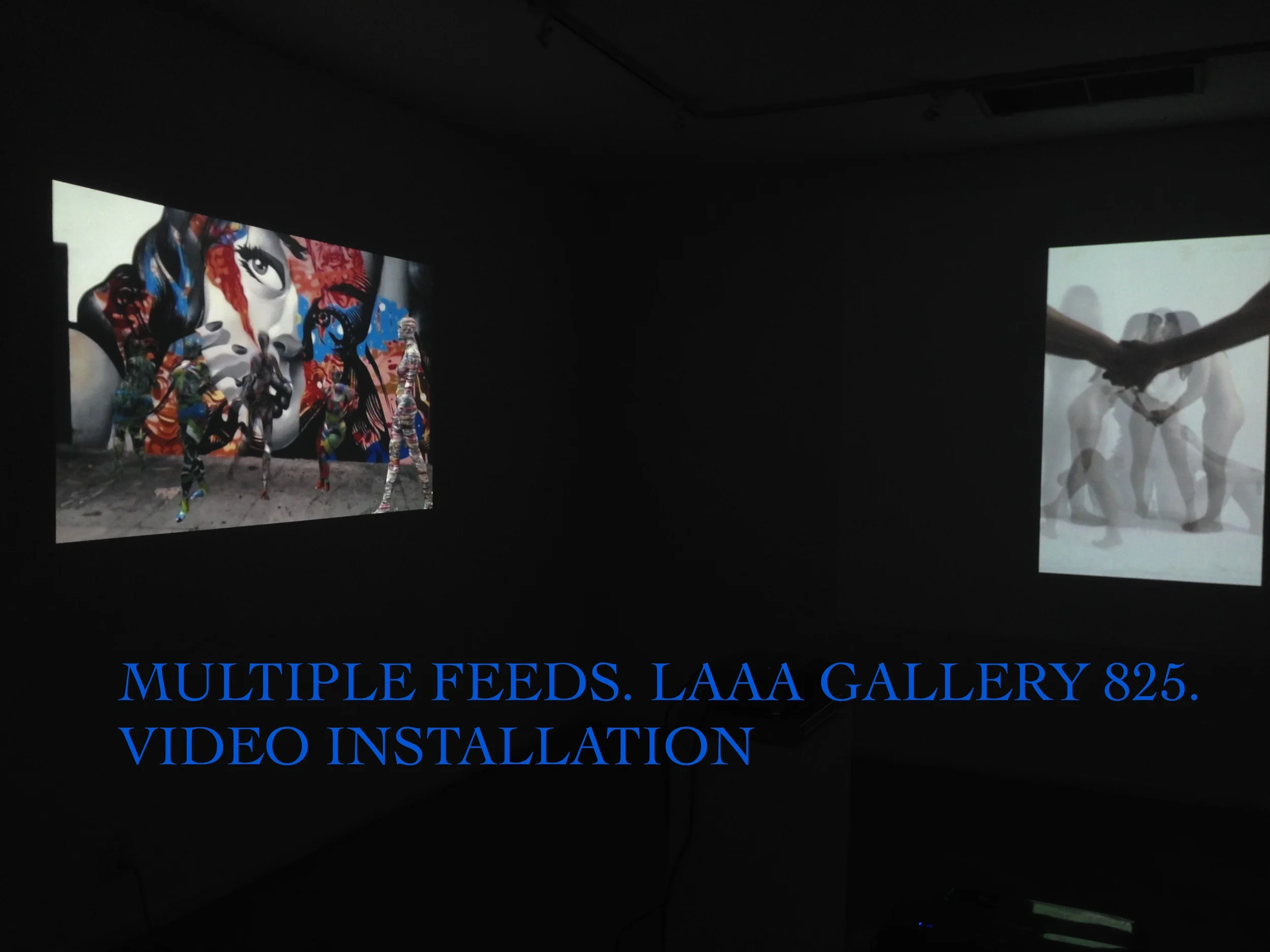 Video installation