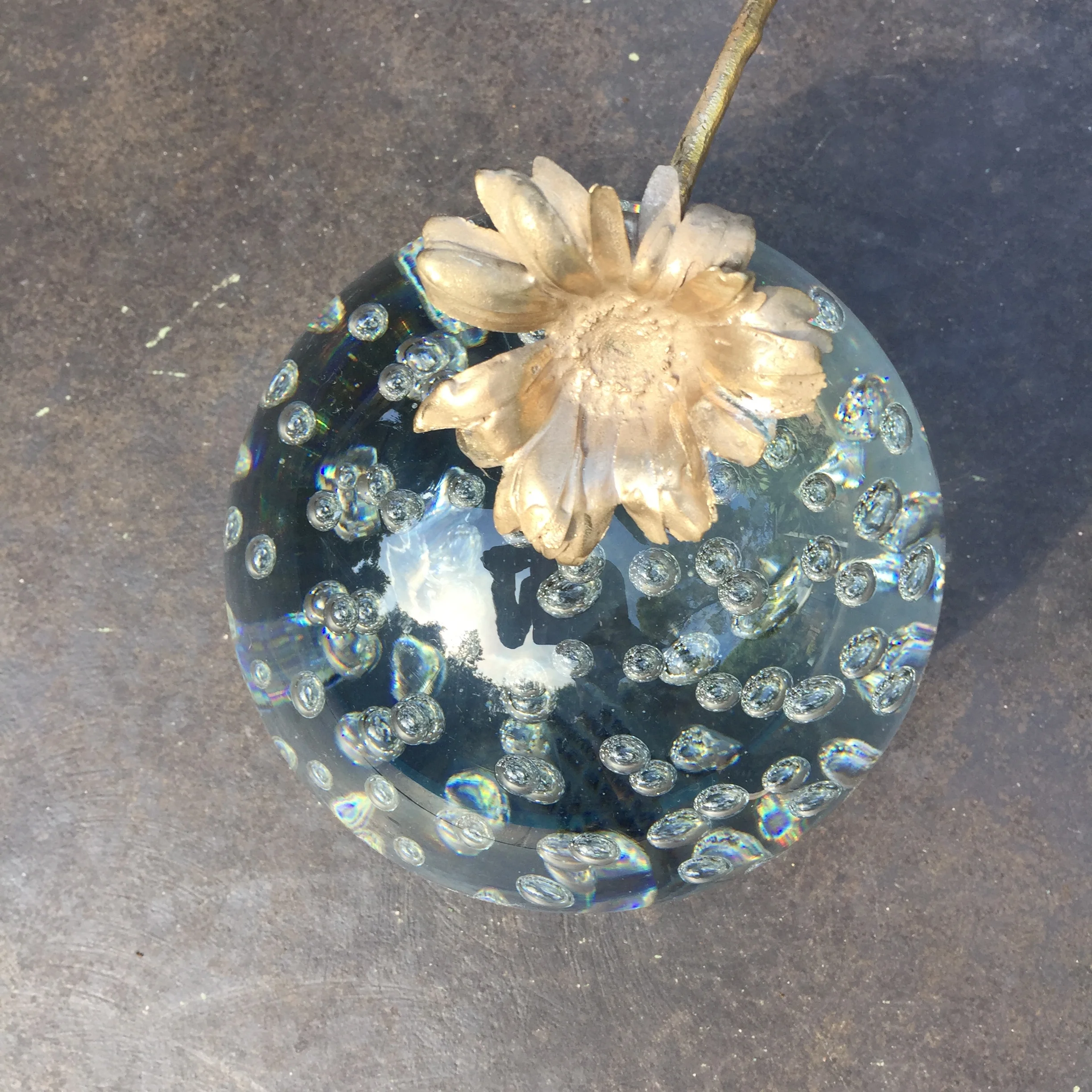 Bronze flower series
