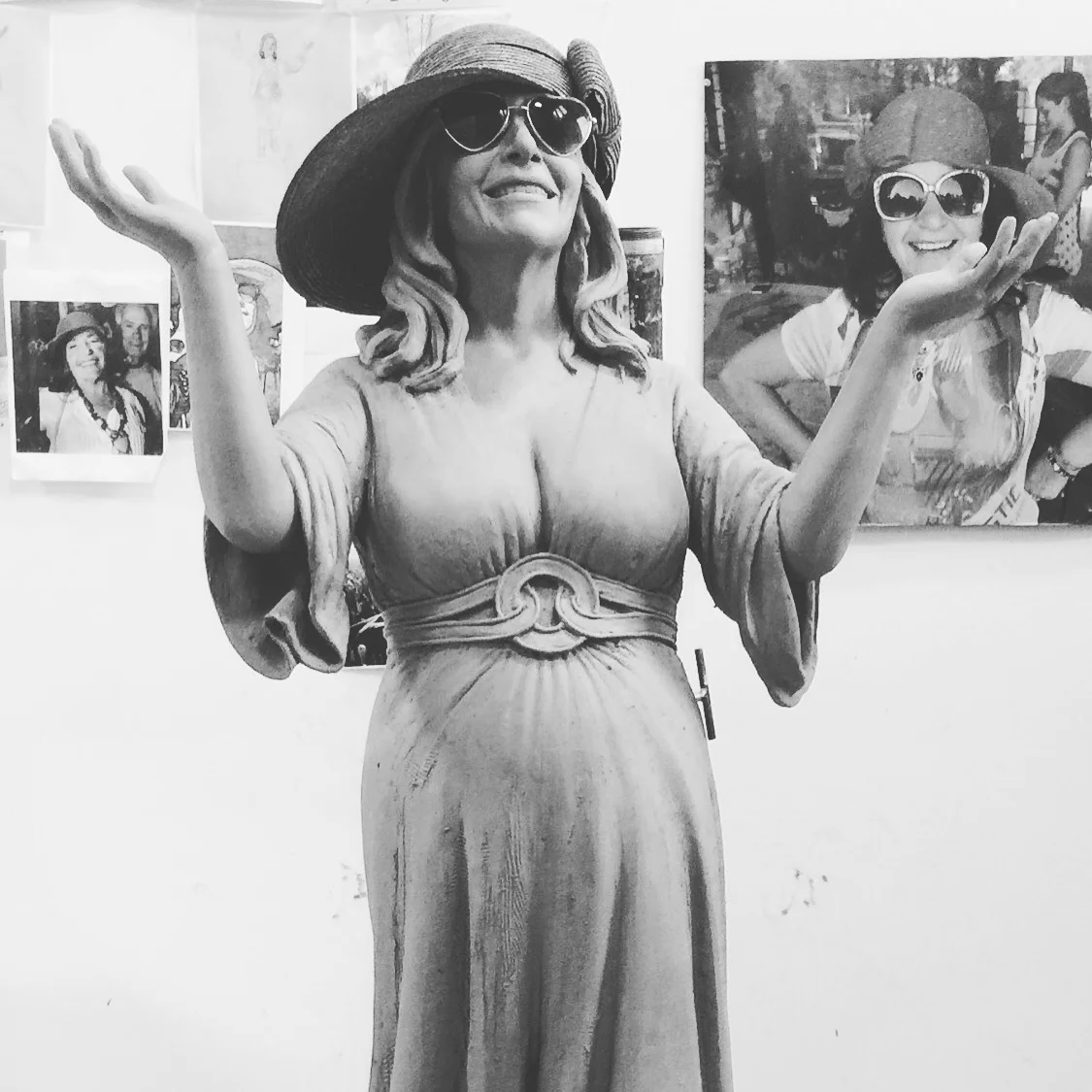 Clay Lifesize Monumental Portrait