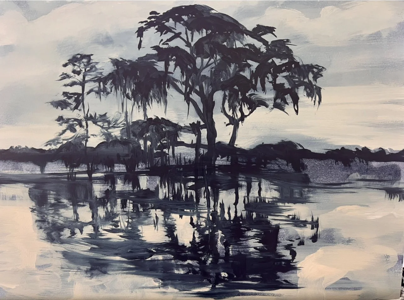 Reflections: Hanging Moss