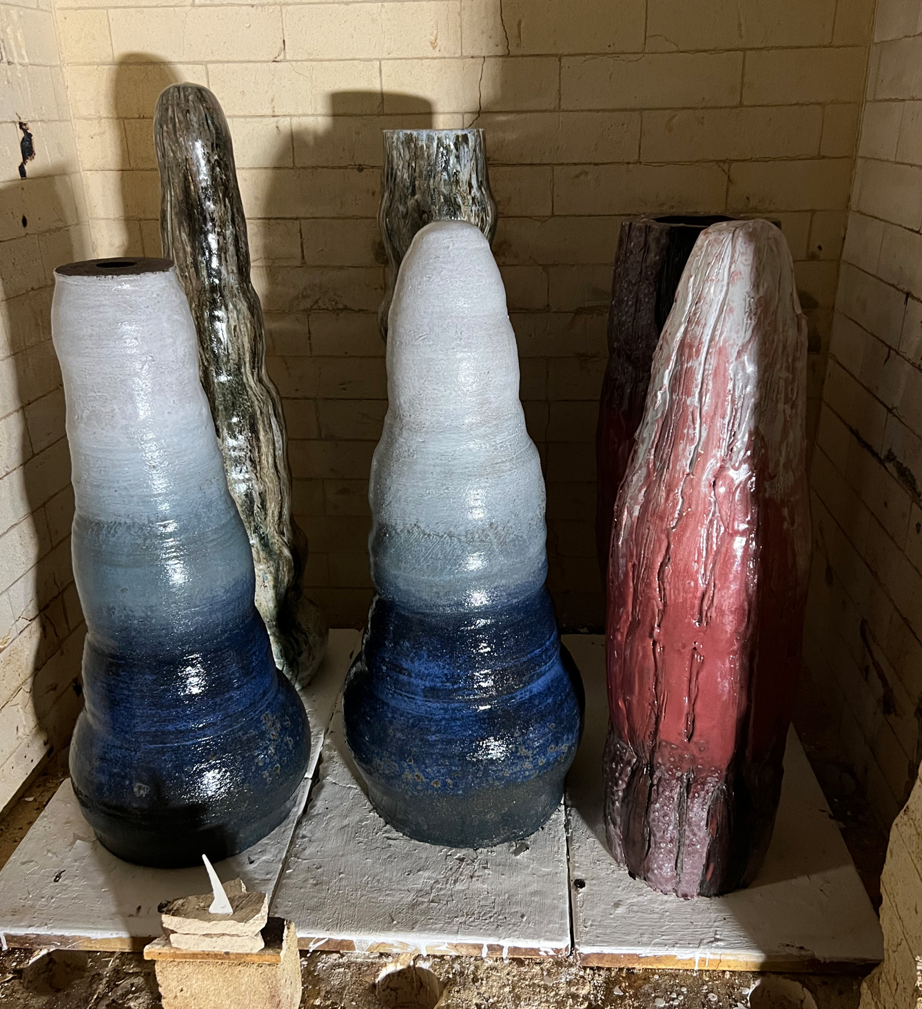 Hot in the kiln