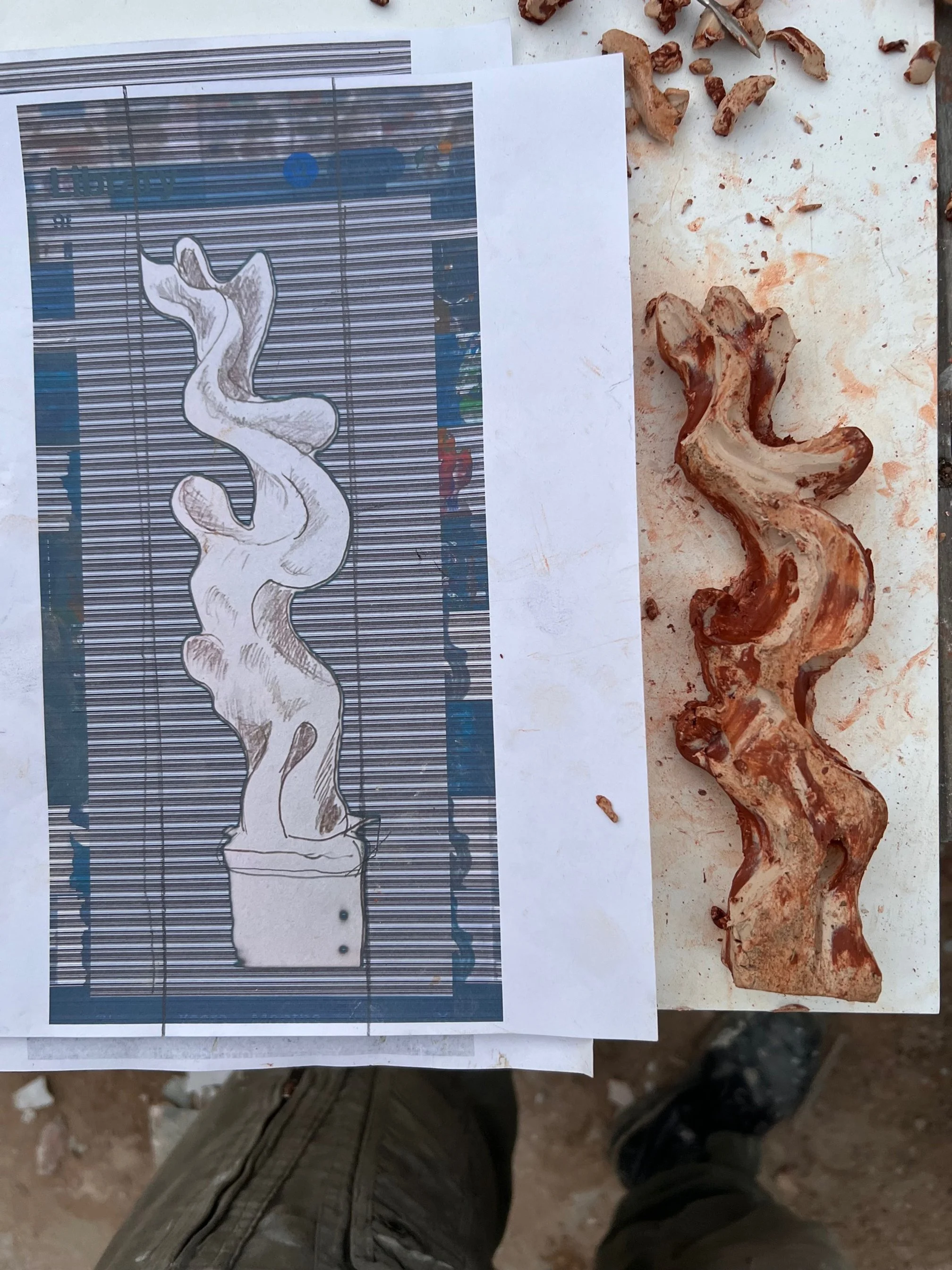 Drawing design and Maquette