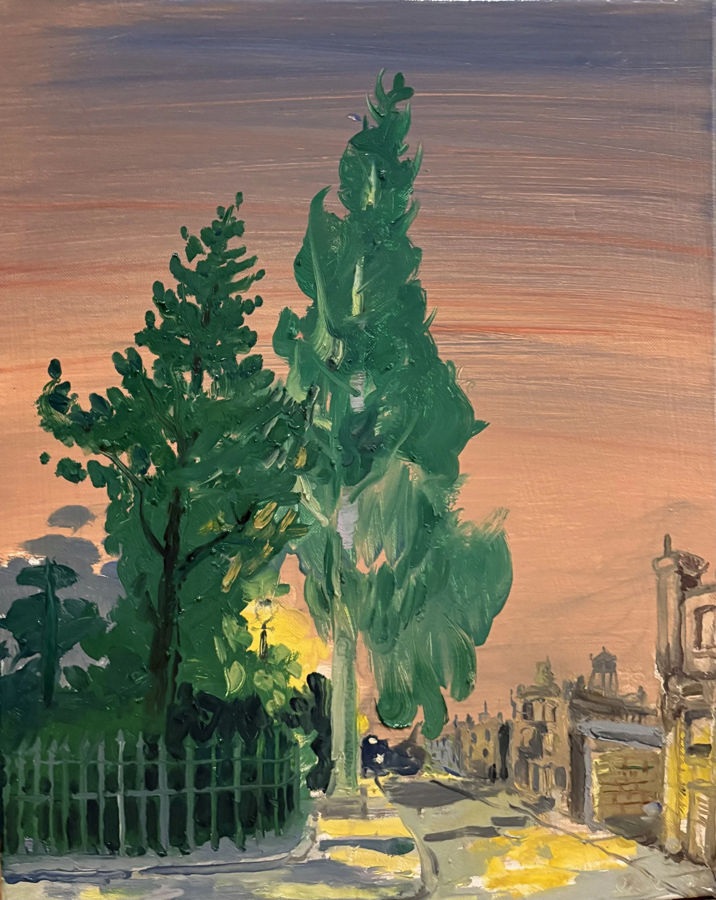 Sidewalk Sunset