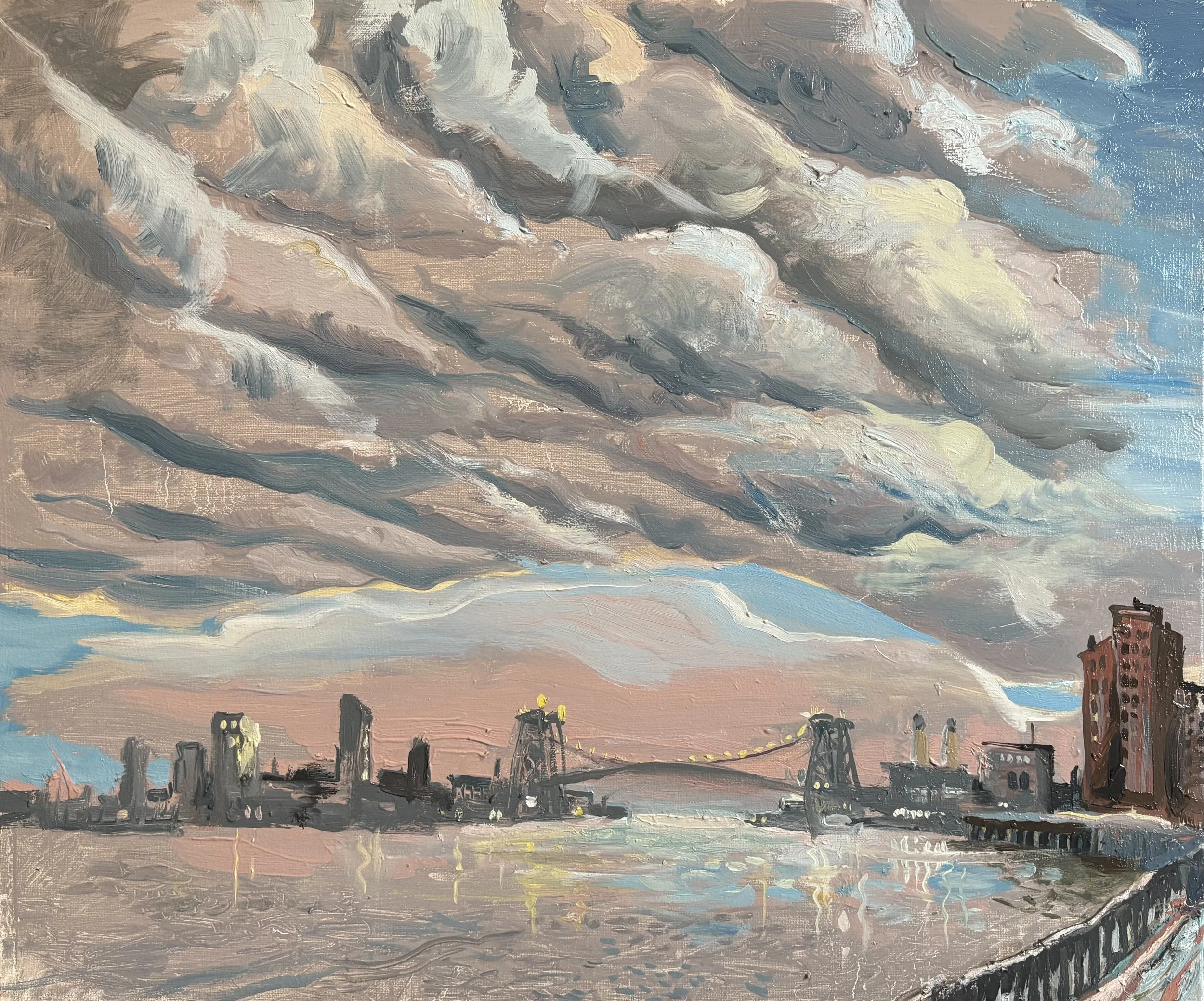 Blustery Day on the River