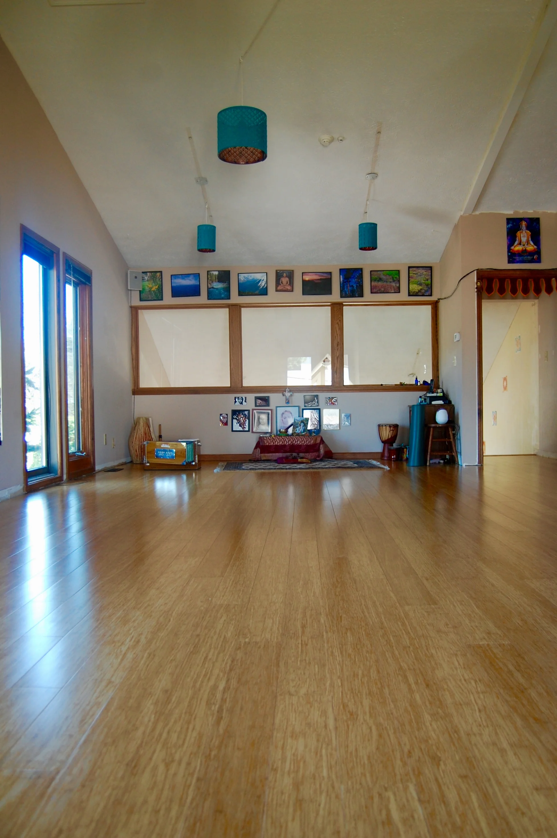 Our main studio space upstairs