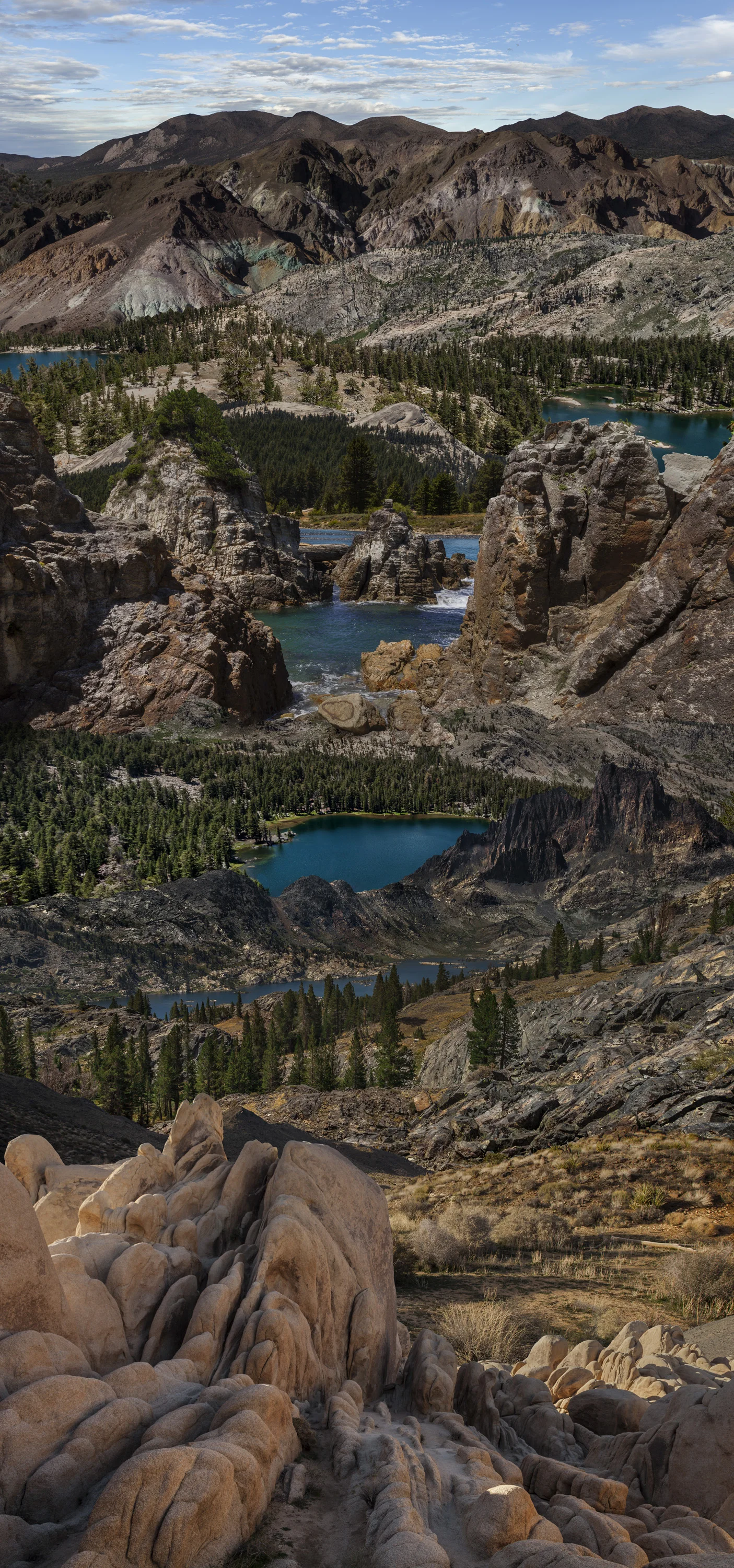 "Horizons VIII", digital photo collage, 20"x42", 2019