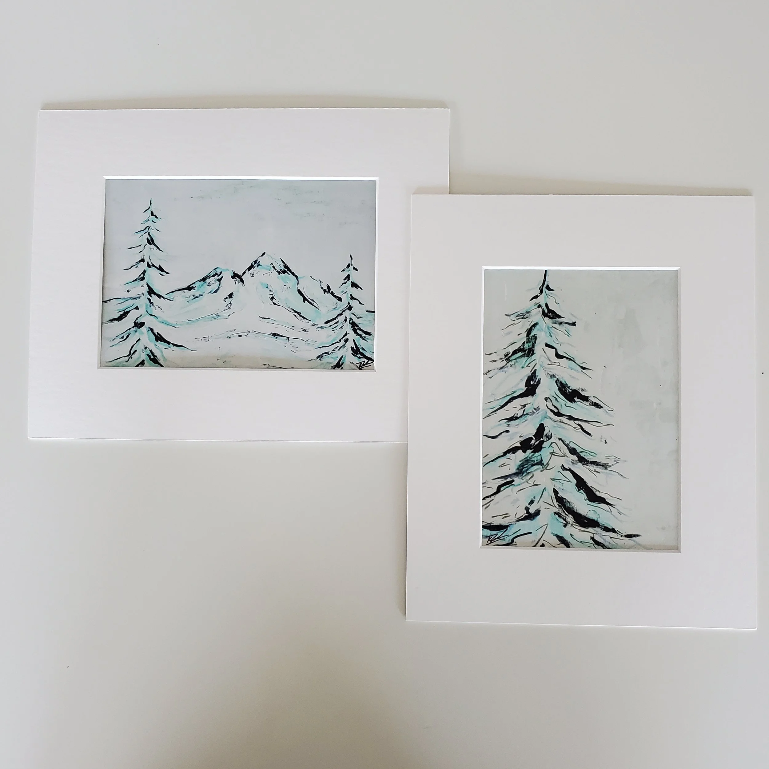 Matted Art Prints