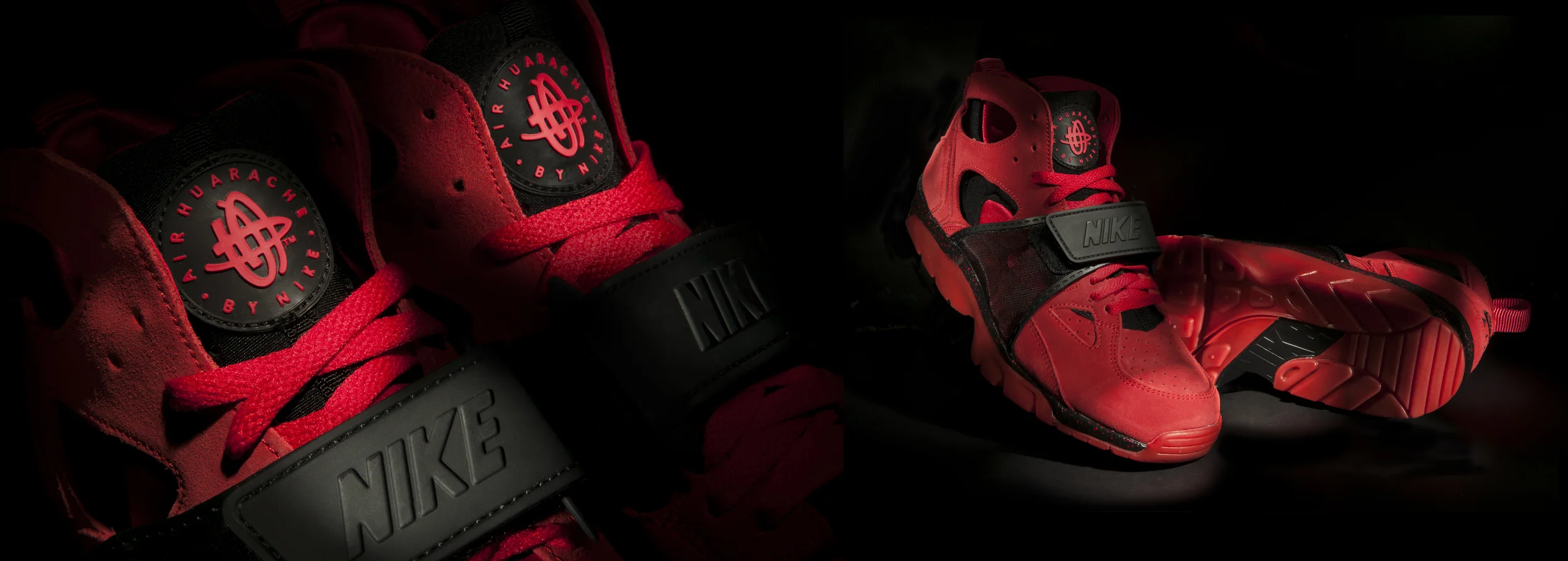 sneaker product photography nike huarache