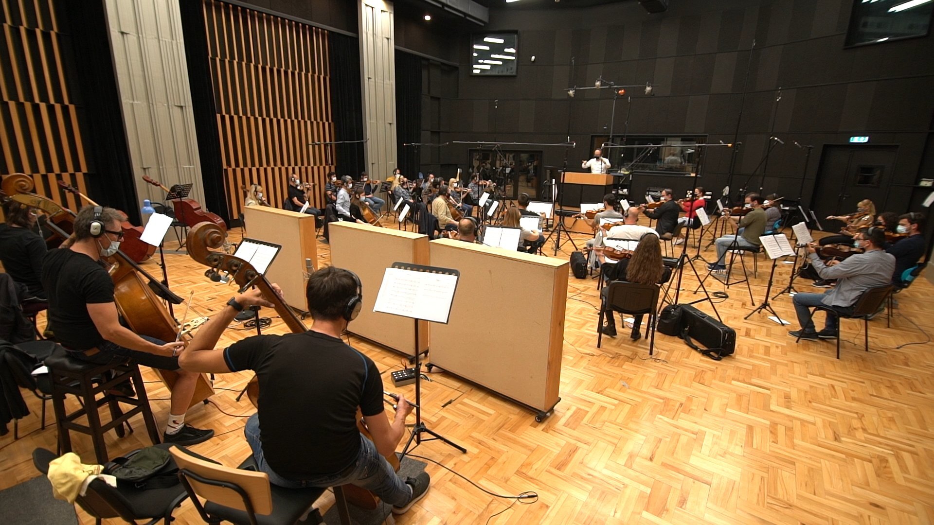  Unsilenced (2021) strings session with Macedonian Symphonic Orchestra Fames 