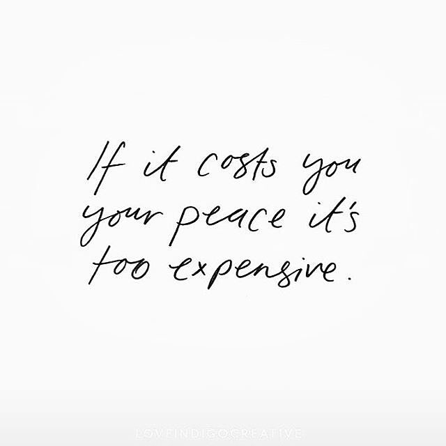 @Regrann from @shannonkaiserwrites - If it cost you your peace, it's too expensive. .
.
.
.
.
.
.
...
#momprep #momlife #motherhood #parenthood #family #fatherhood #dadlife #peacebaby #doula #midwife #momclass #birthcenter #homebirth #birthwithoutfear #pushpresent #yogababy #mommyandme #premie #nicu #intuition #support #selfcare #treatyoself #goeasy #worthy