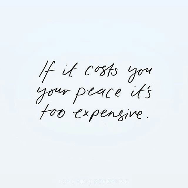 @Regrann from @shannonkaiserwrites -  If it cost you your peace it's too expensive. This includes people, places and things. #Regrann .
.
.
.
#momprep #motherhood #expecting #pregnant #momlife #adoptionislove #surrogacy #madre #mumlife #preggo #paren