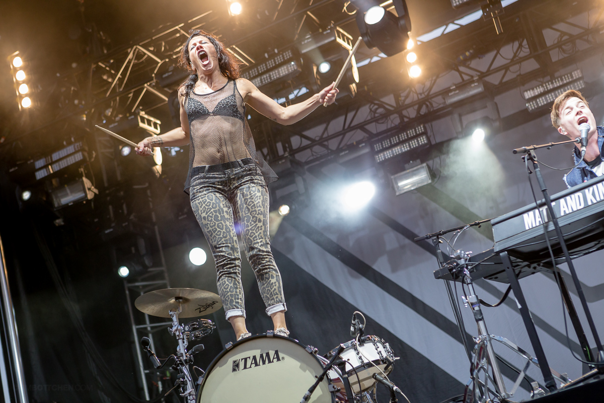 Matt and Kim at LouFest