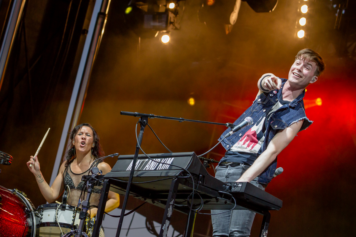 Matt and Kim at LouFest