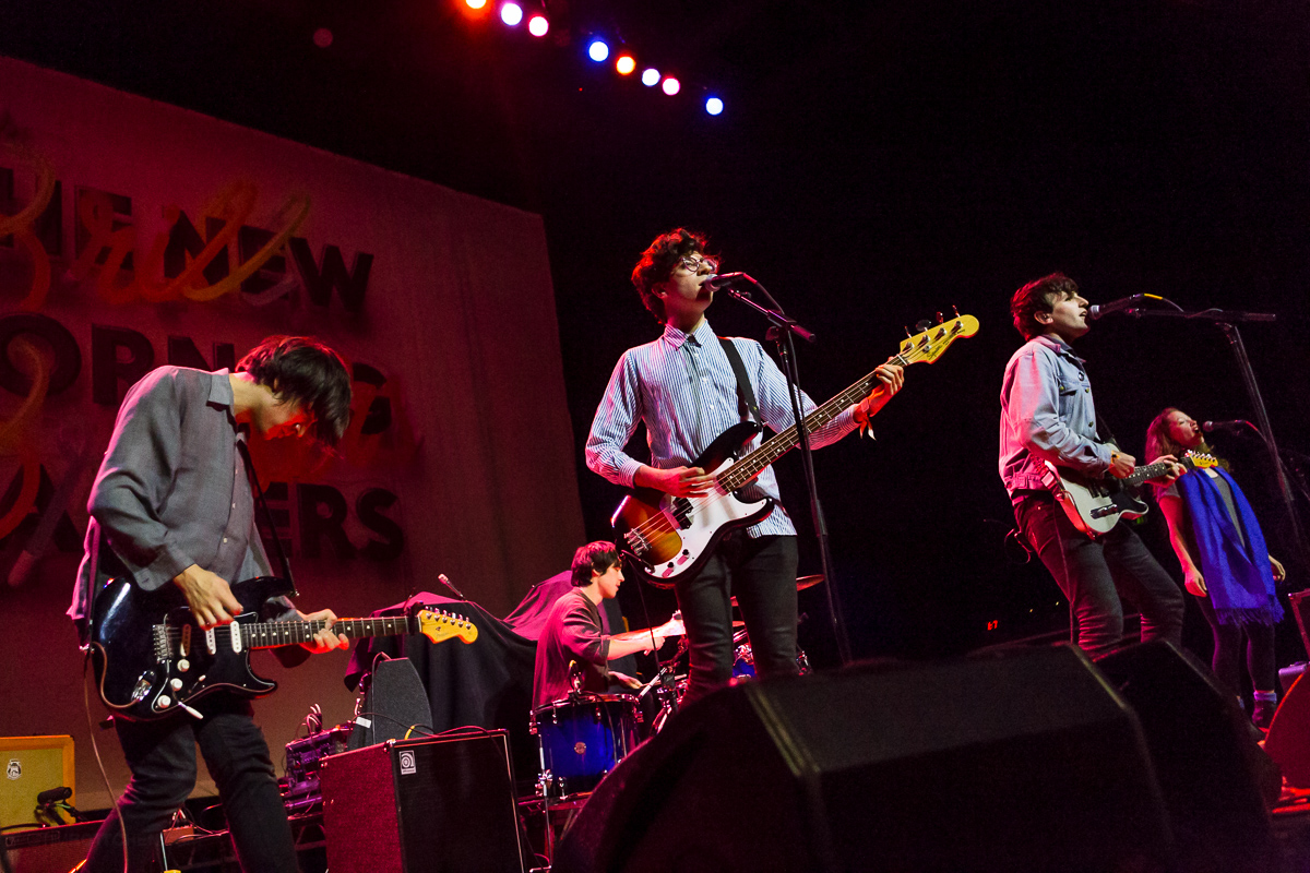 The Pains of Being Pure at Heart opening for The New Pornographe