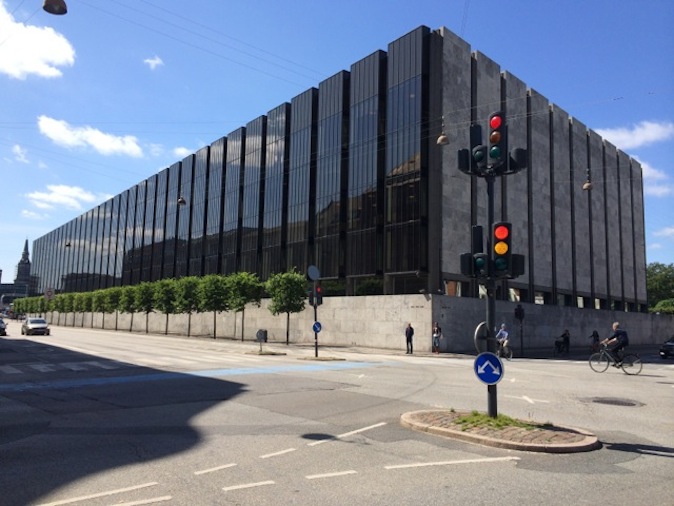Arne Jacobsen's Danish National Bank.