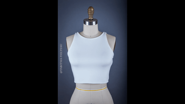 neoprene crop top video