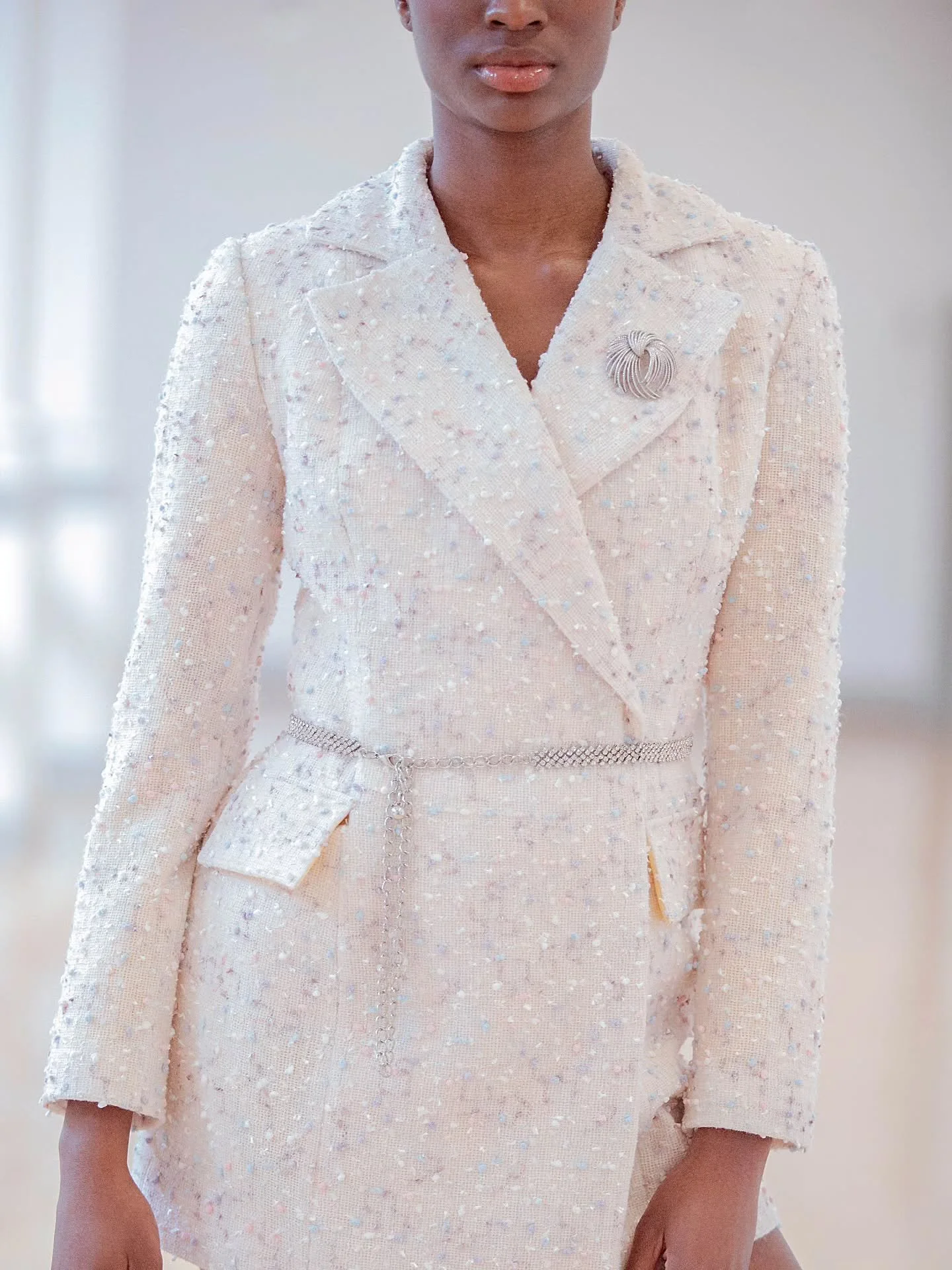 From brunch to dinner, day to dusk&mdash;soft pastels and playful tweed bringing modern elegance to the contemporary woman.

Would love to hear how you would style The Garden Dress Blazer?! 🌺✨

www.tabithatielteau.com 

Featuring the beautiful @esoh