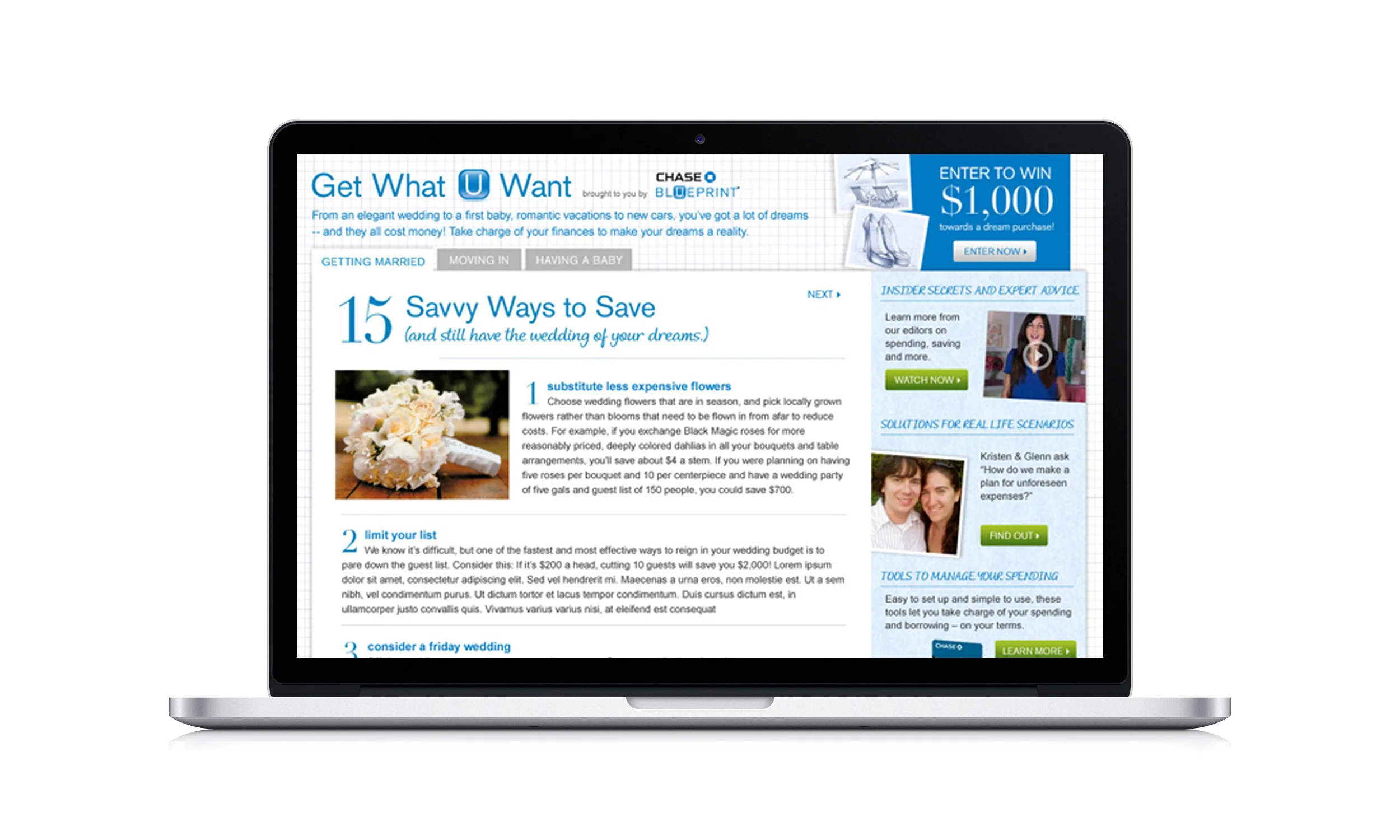 Chase Blueprint Sitelet