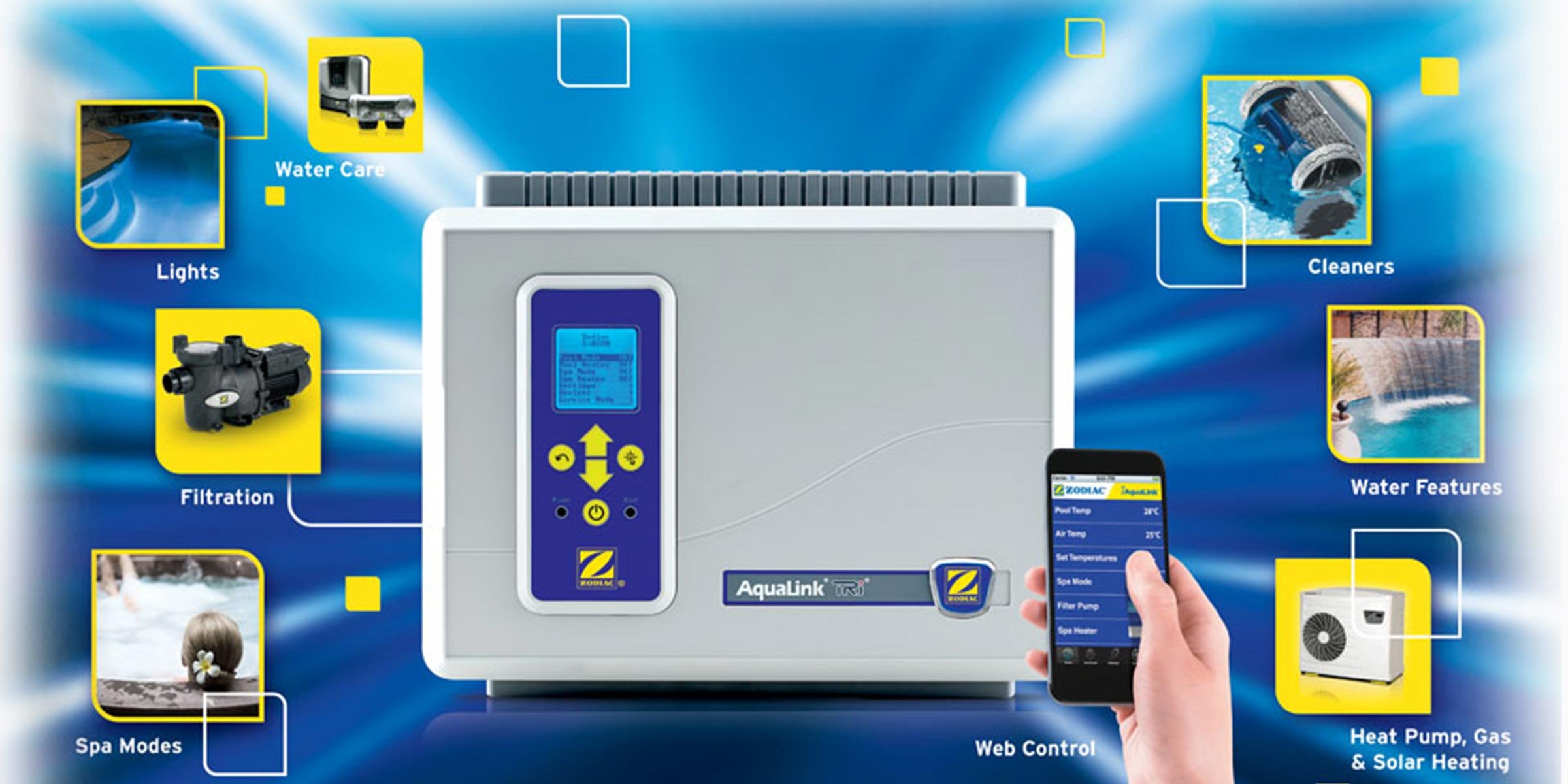 Zodiac Aqualink pool management system