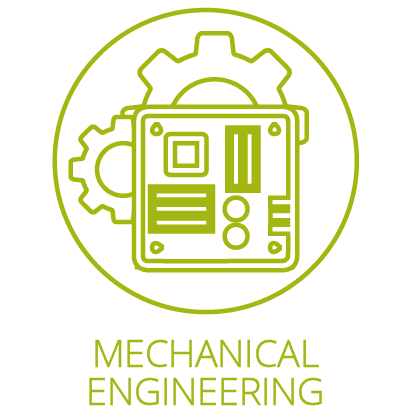 Highlighted mechanical engineering icons