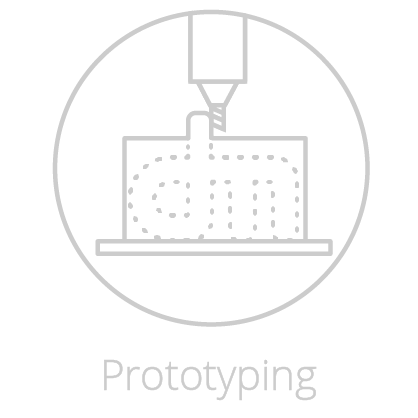 Muted prototyping icon