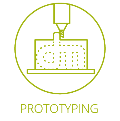 Highlighted prototyping icon