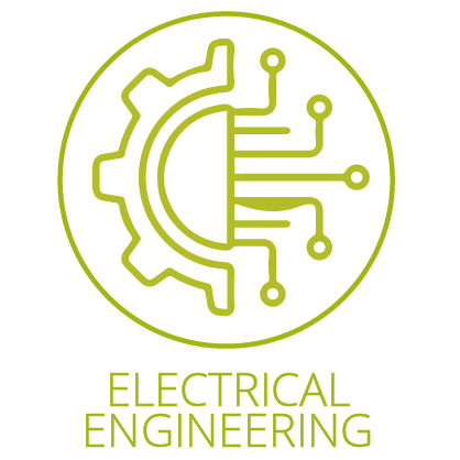 Highlighted electrical engineering icon