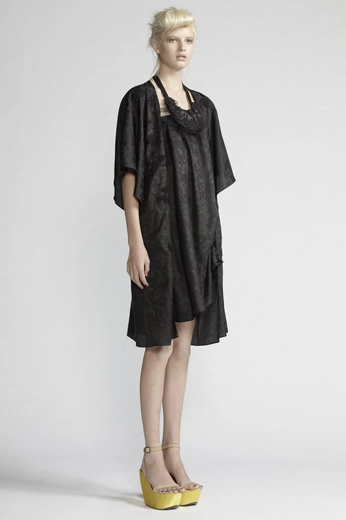   150/F25221 Spiral Shibori Skirt/Dress    130/F29086 Beaded Kimono  