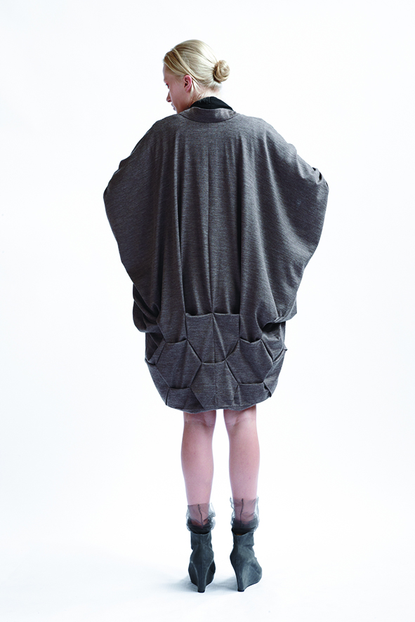   210/A09074 Origami Kimono Coat  