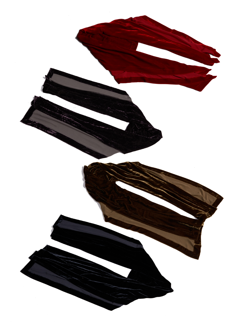   900/A127461 Velvet Scarf  