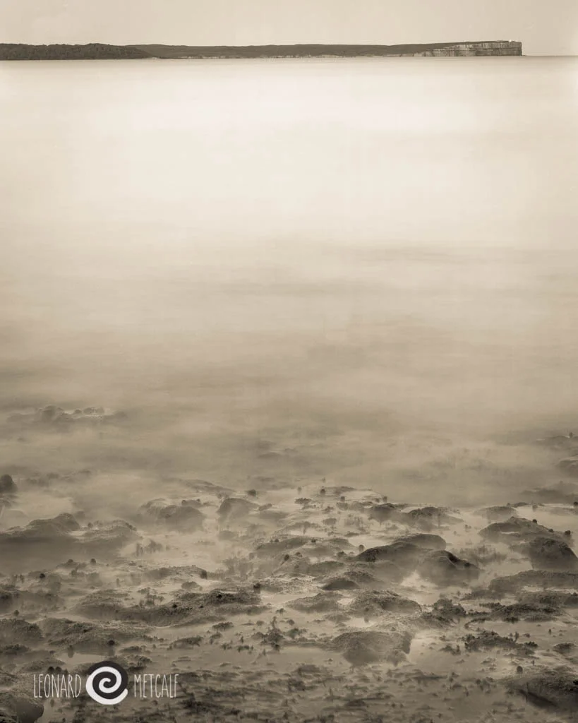 Point Perpendicular over Jervis Bay, NSW © Len Metcalf 2015
