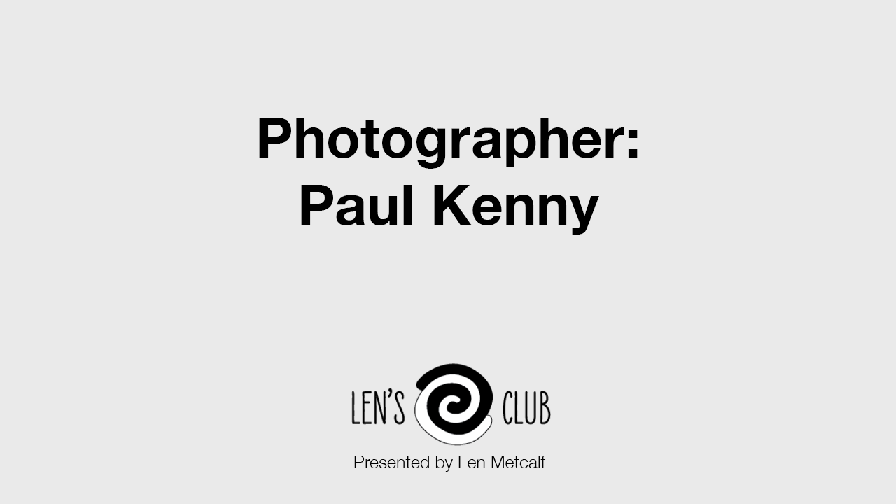 Photographer: Paul Kenny